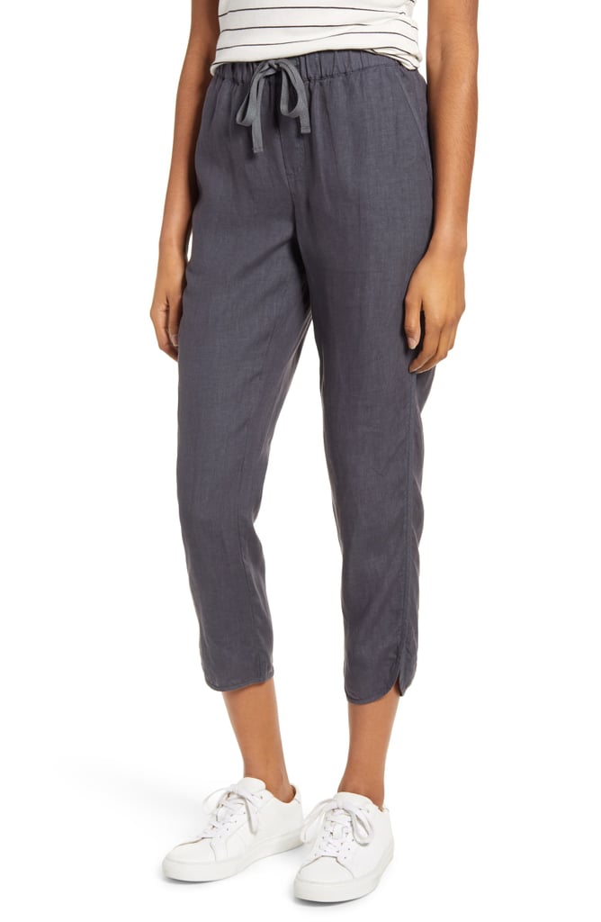 Caslon Track Style Linen Pants