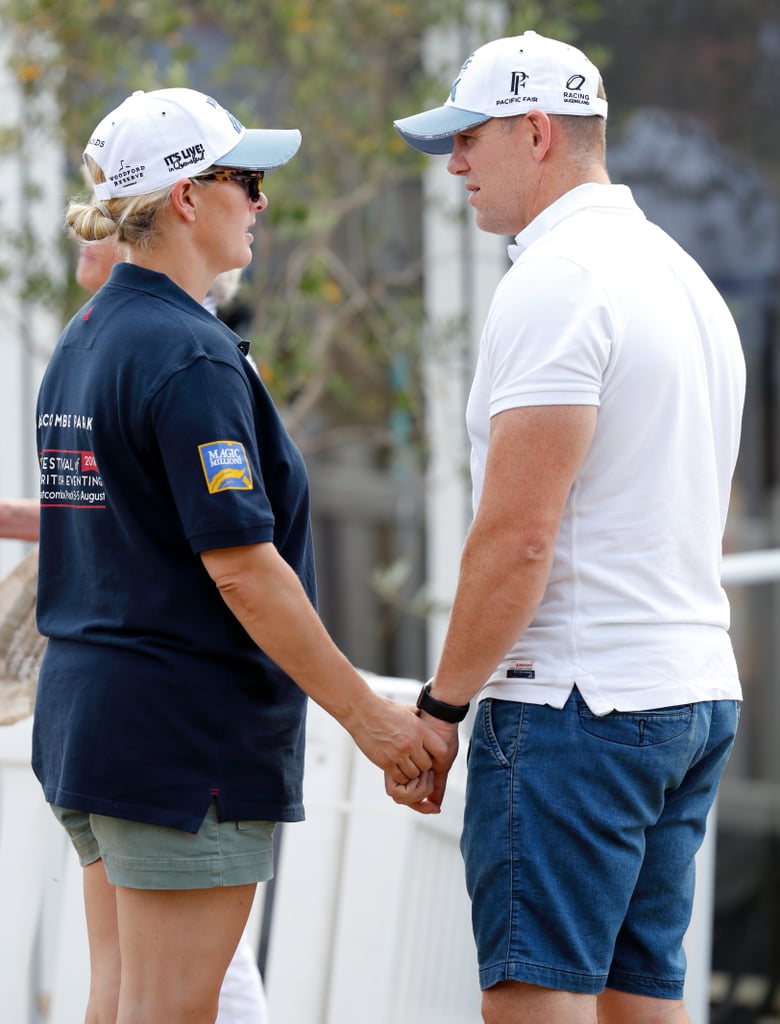 Zara and Mike Tindall at Festival of British Eventing 2018