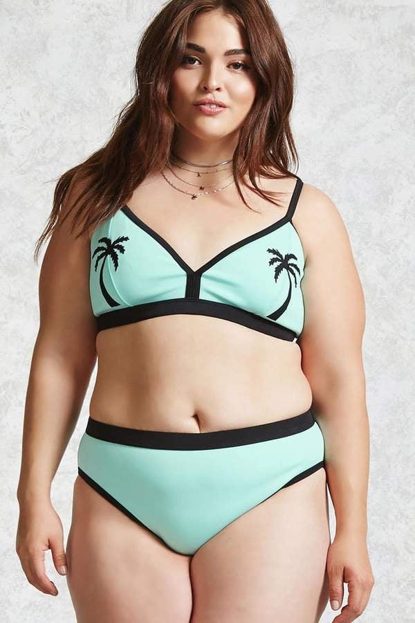 Forever 21 Pam Tree Bikini Top