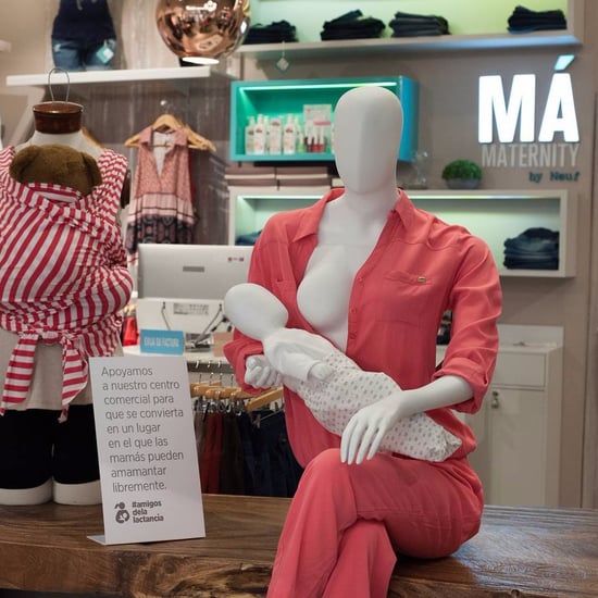 Breastfeeding Mannequins in Colombia Shopping Mall