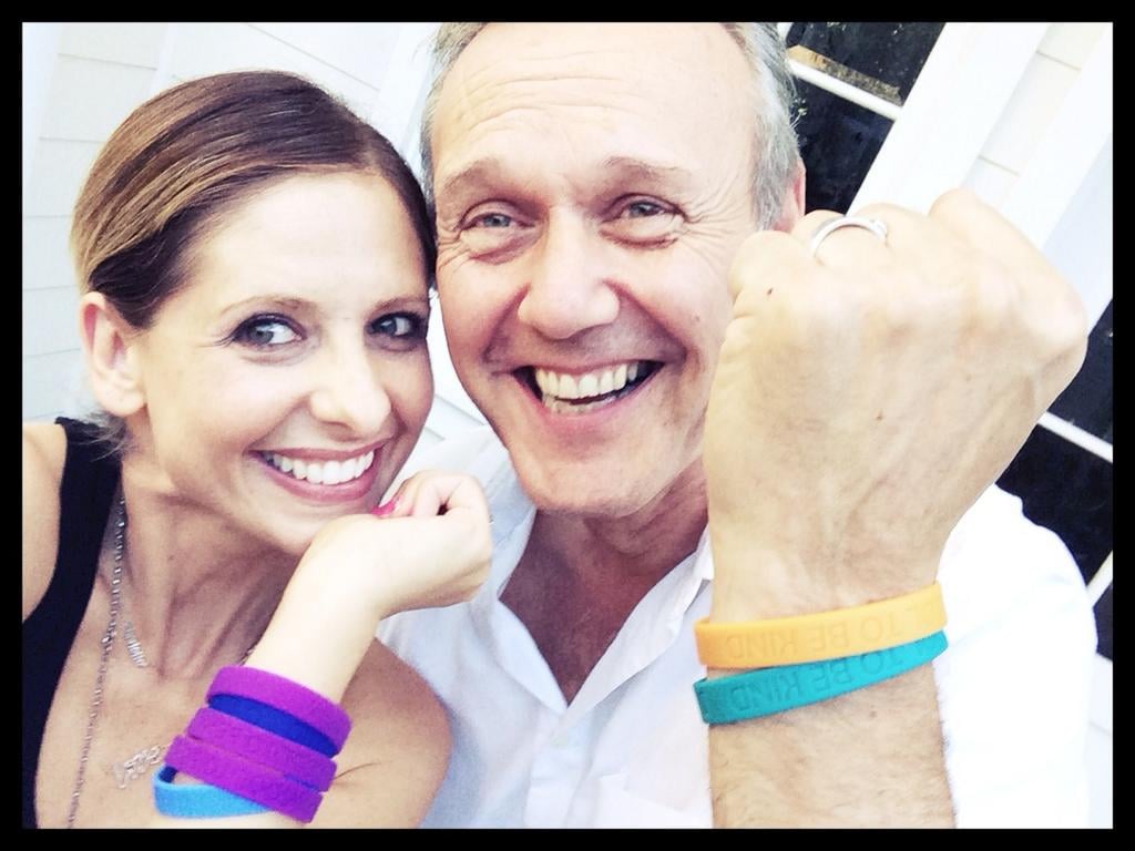 Sarah and Anthony reunited in July 2014.

Source: Twitter user RealSMG