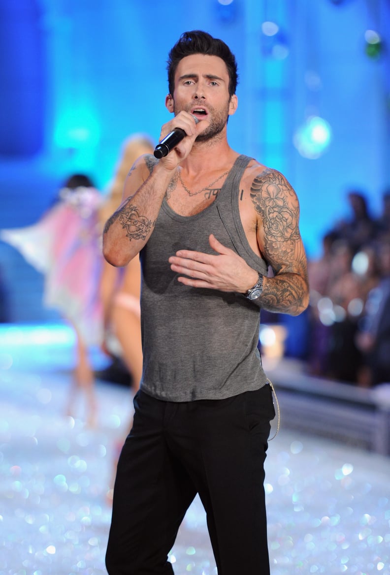 adam levine full body