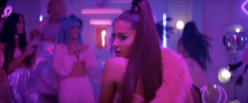 Ariana Grande in "7 Rings" With Her Signature High Ponytail