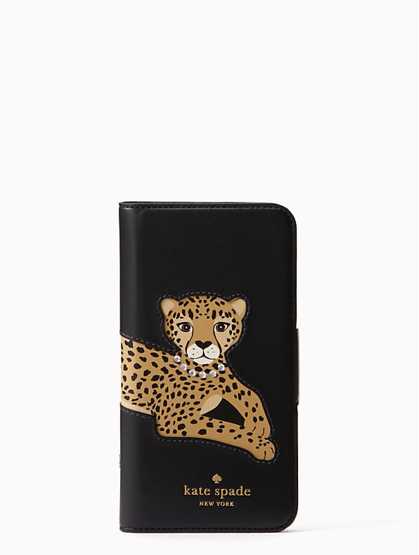 Cheetah Applique Folio Case | 20 Must-Have Gifts From Kate Spade So Cute,  You'll Want to Keep Them For Yourself | POPSUGAR Smart Living Photo 2