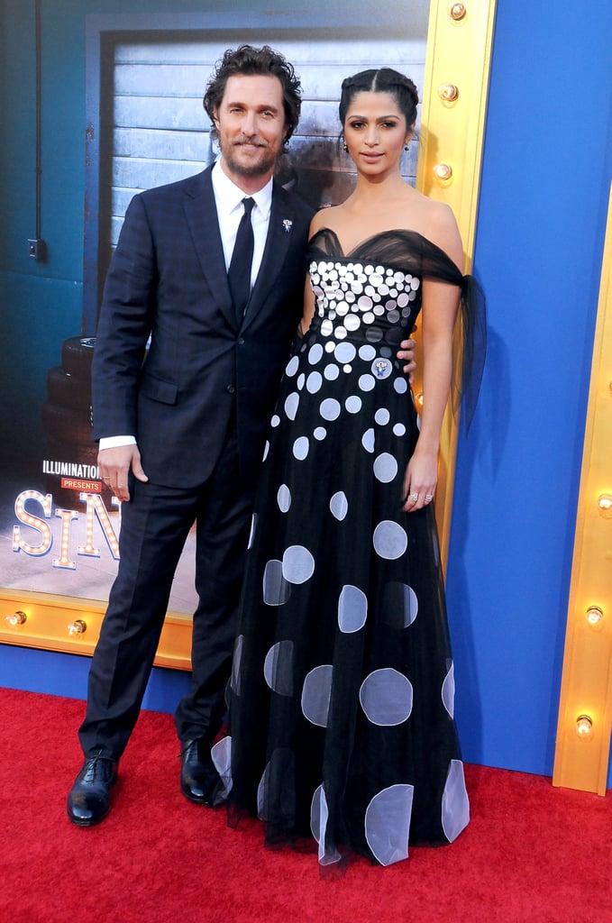 Matthew McConaughey and His Family at Sing LA Premiere 2016