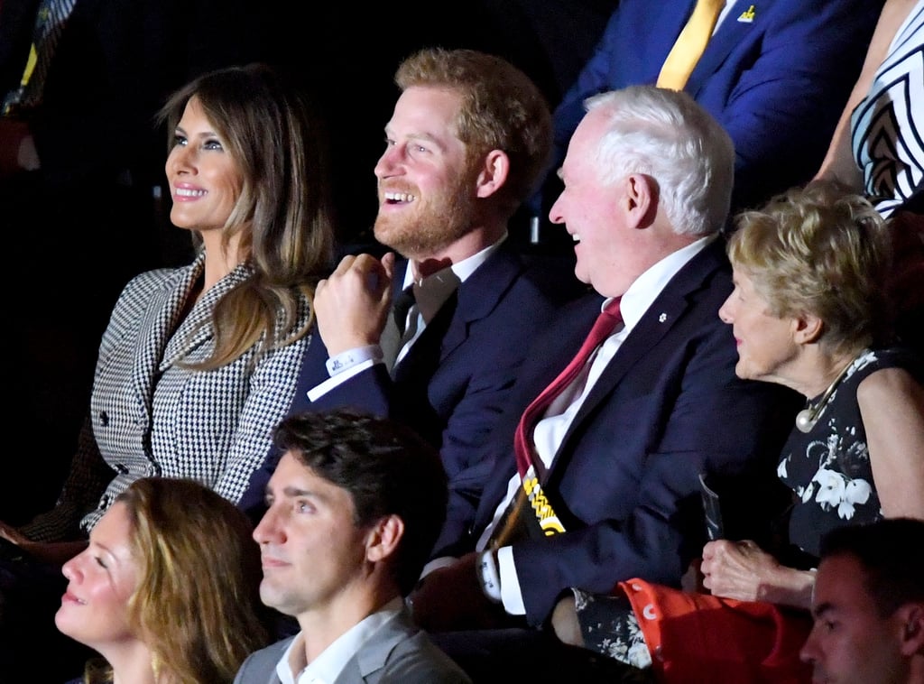 Prince Harry and Meghan Markle at Invictus Games 2017