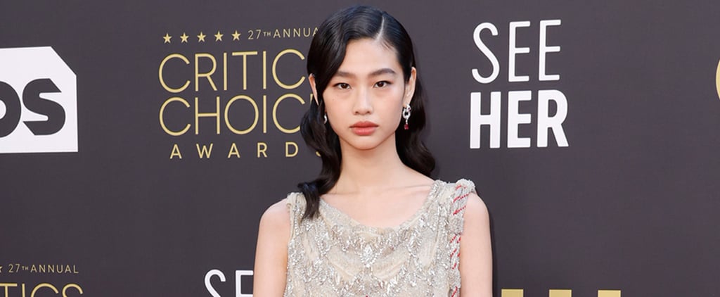 HoYeon's Louis Vuitton Dress at the Critics' Choice Awards