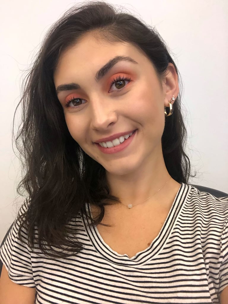 Jessica Harrington in Huda Beauty Neon Obsessions Palette in Orange