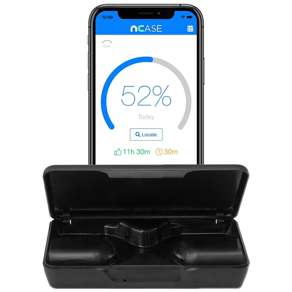 For Tracking Your Dental Aligners: nCase Clear Aligner Black SmartCase and Mobile App