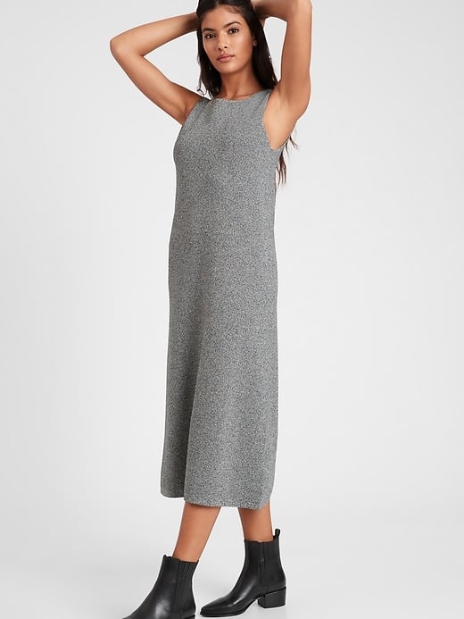 Banana Republic Square-Neck Sweater Dress