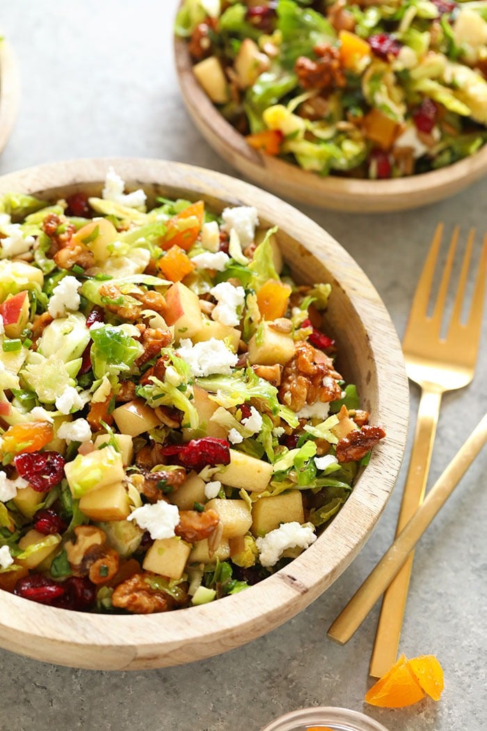 Shaved Brussels Sprouts Salad