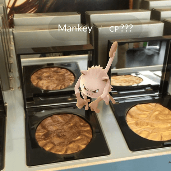 Pokemon Go Beauty Shopping