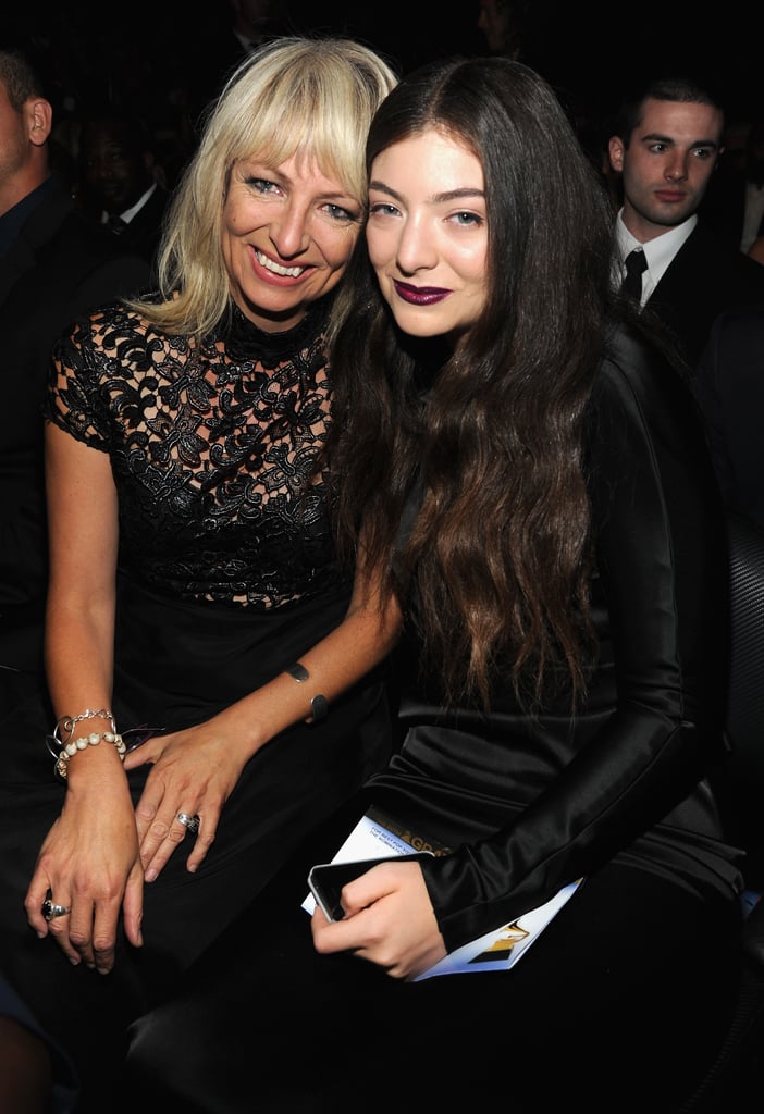 Lorde had her mom by her side when she took home two Grammys during the award ceremony.