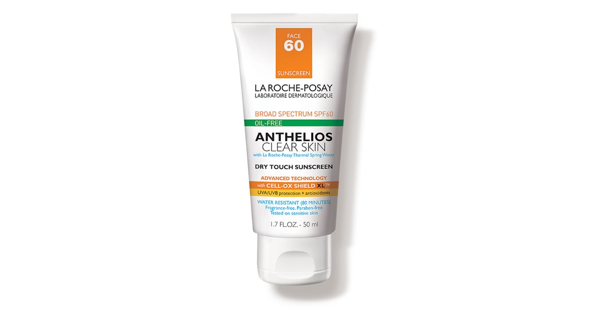 La RochePosay Anthelios 60 Clear Skin Dry Touch Sunscreen Best Sunscreens For Working Out