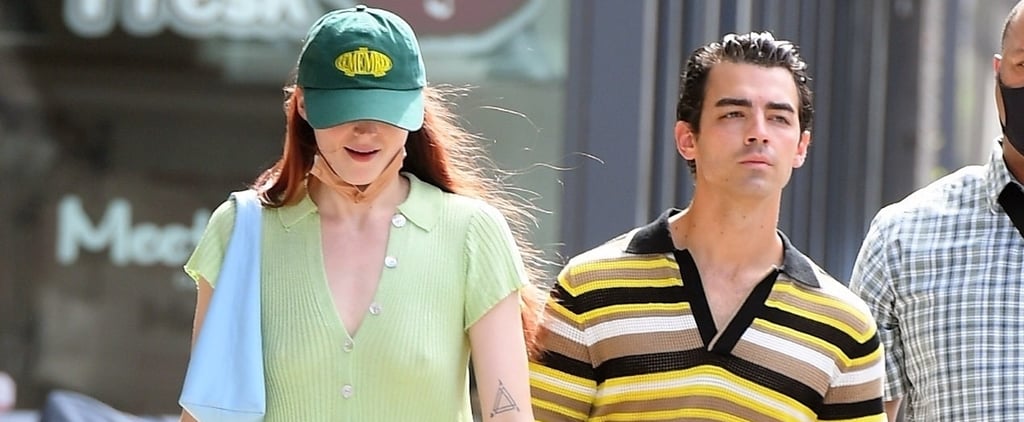 Sophie Turner and Joe Jonas Are Our Fall Outfit Mood in Matching Knits and Masks