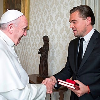 Leonardo DiCaprio Speaking Italian to the Pope Upped His Hotness