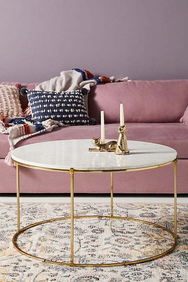 A Living Room Accent Piece: Leavenworth Marble Coffee Table