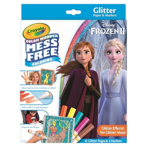 Disney's Frozen 2 Glitter Effects Color Wonder Set by Crayola