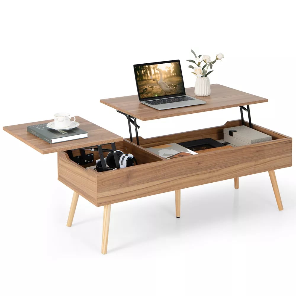 Costway 47'' Lift Top Coffee Table Central Table