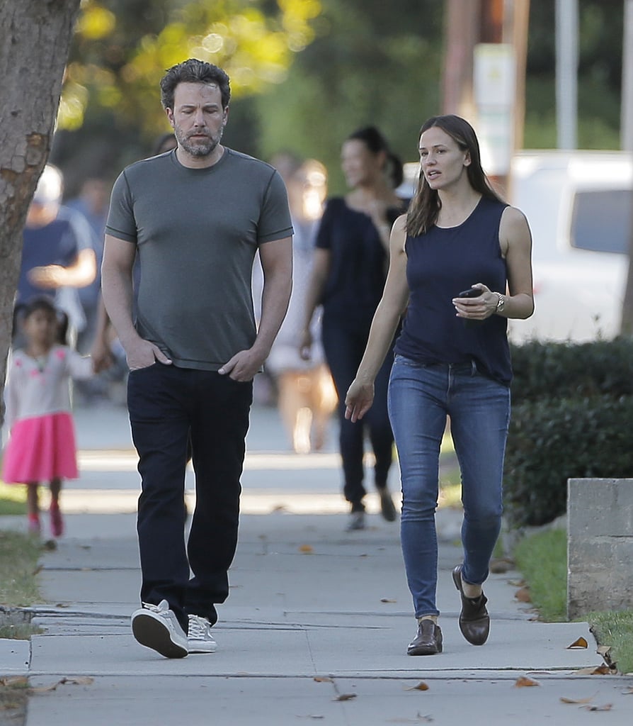 Ben Affleck and Jennifer Garner in Santa Monica Sept. 2016