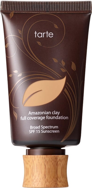 Tarte Amazonian Clay 12-Hour Full Coverage Foundation SPF 15 ($39) comes in 25 shades.