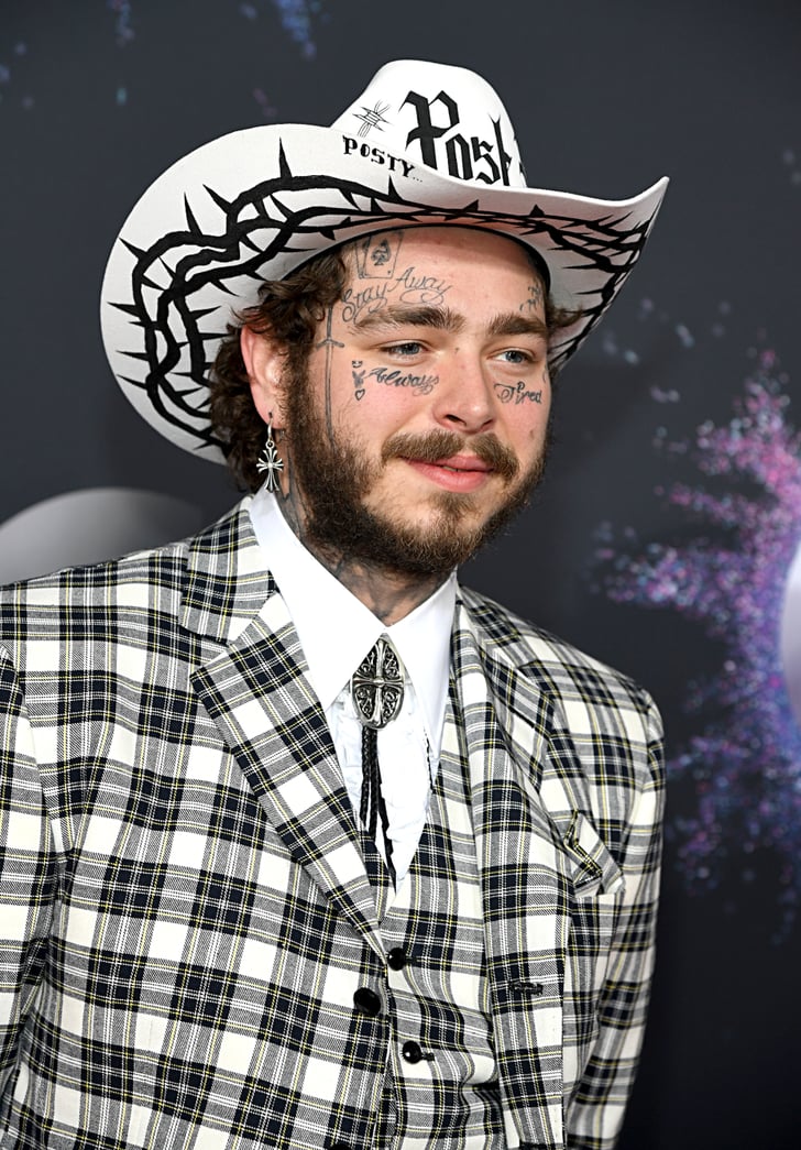 Post Malone's Face Tattoos Come From Insecurities | POPSUGAR Beauty Photo 5