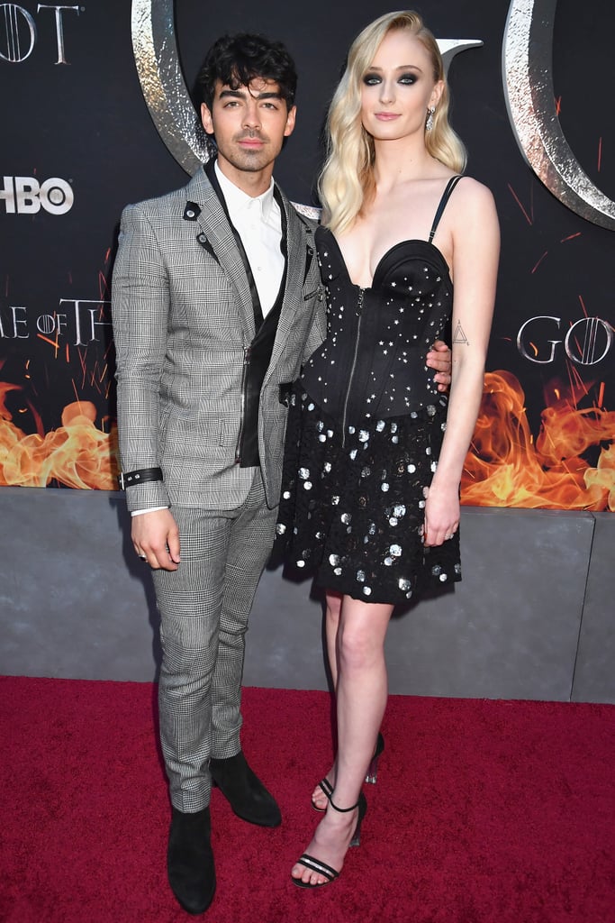 Sophie Turner Louis Vuitton Dress Game of Thrones Premiere