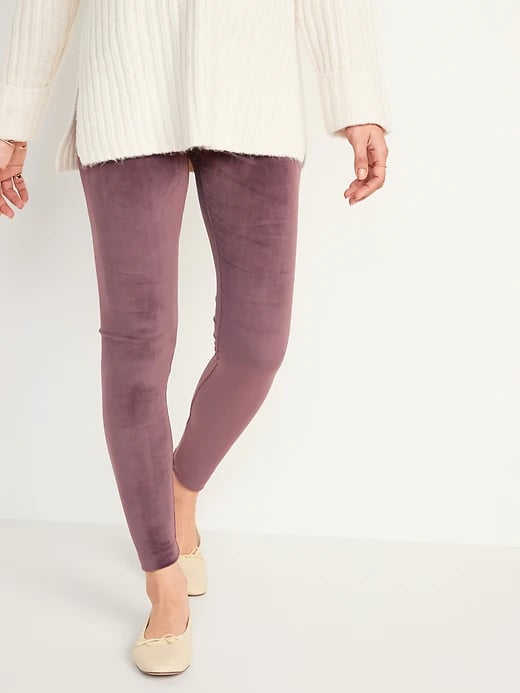Old Navy High-Waisted Velour Ankle Leggings, 31 Black Friday Deals You Can  Already Shop at Old Navy, From Dresses to Jeans (All $25 or Less!)