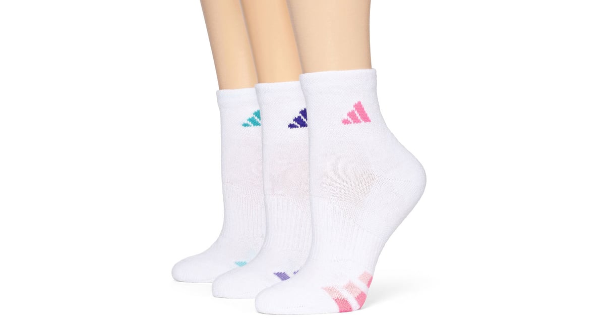 Adidas ClimaLite Cushioned Quarter Socks, 3-Pack ($14) | Gear Up For Your  Long Training Runs With These 9 Essentials | POPSUGAR Fitness Photo 23