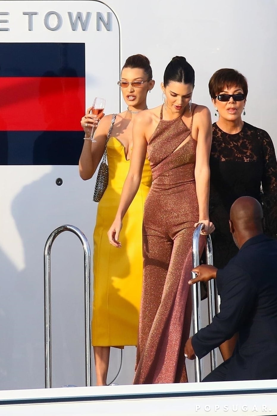 Kendall Jenner And Bella Hadid Cannes Yacht Photos May 19 Popsugar Celebrity