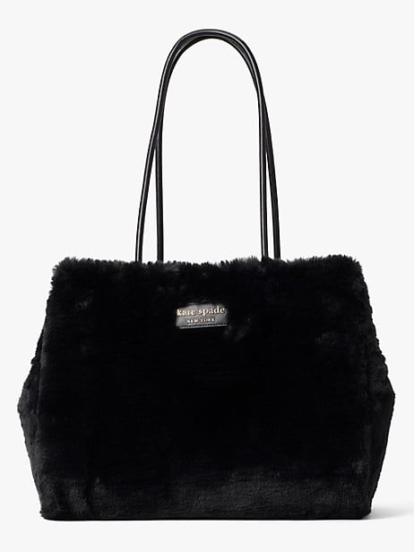 Everything Faux-Fur Large Tote