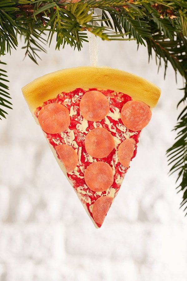 Plush Pizza Ornament ($10)