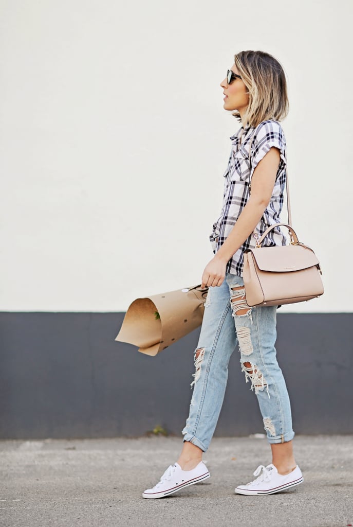 The Coolest Ways to Style Classic White Sneakers