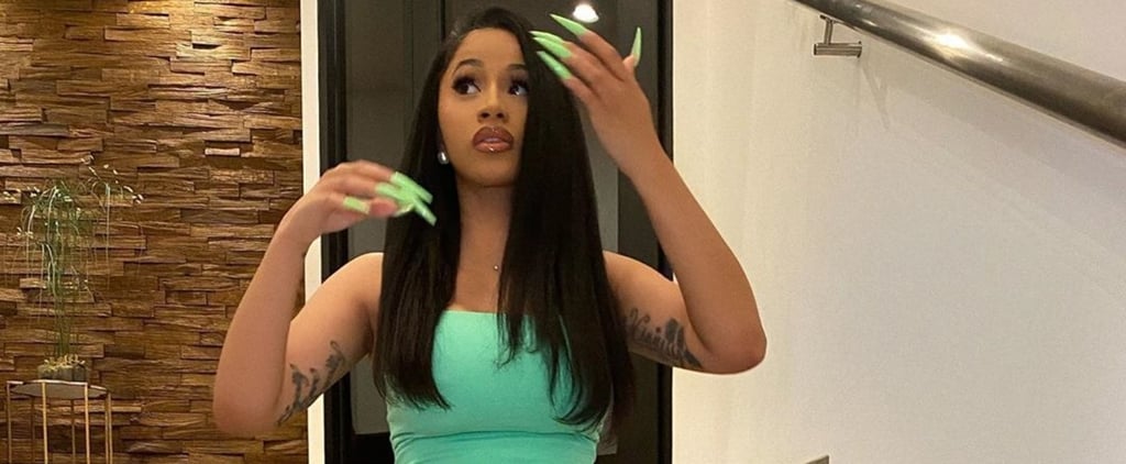 Cardi B's Homemade Mask For Natural Afro Curly Hair