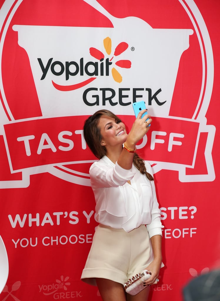 Chrissy Teigen Took a Sweet Selfie