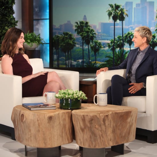 Anne Hathaway on Ellen May 2016