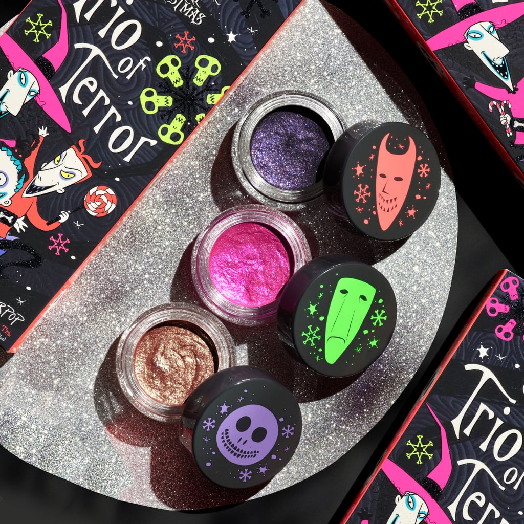 ColourPop x The Nightmare Before Christmas Trio of Terror Jelly Much Shadow Trio