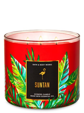 Suntan 3-Wick Candle