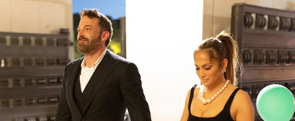 Jennifer Lopez's Black Cutout Birthday Dress