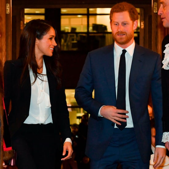 Prince Harry and Meghan Markle at Endeavour Awards Feb. 2018