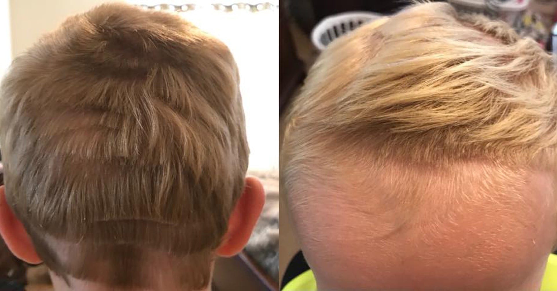 Girl Gives Brothers Back to School Haircuts POPSUGAR Family