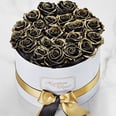 Move Over, Red Roses — These Gorgeous Gold-Kissed Black Roses Are a Valentine's Day Must Have