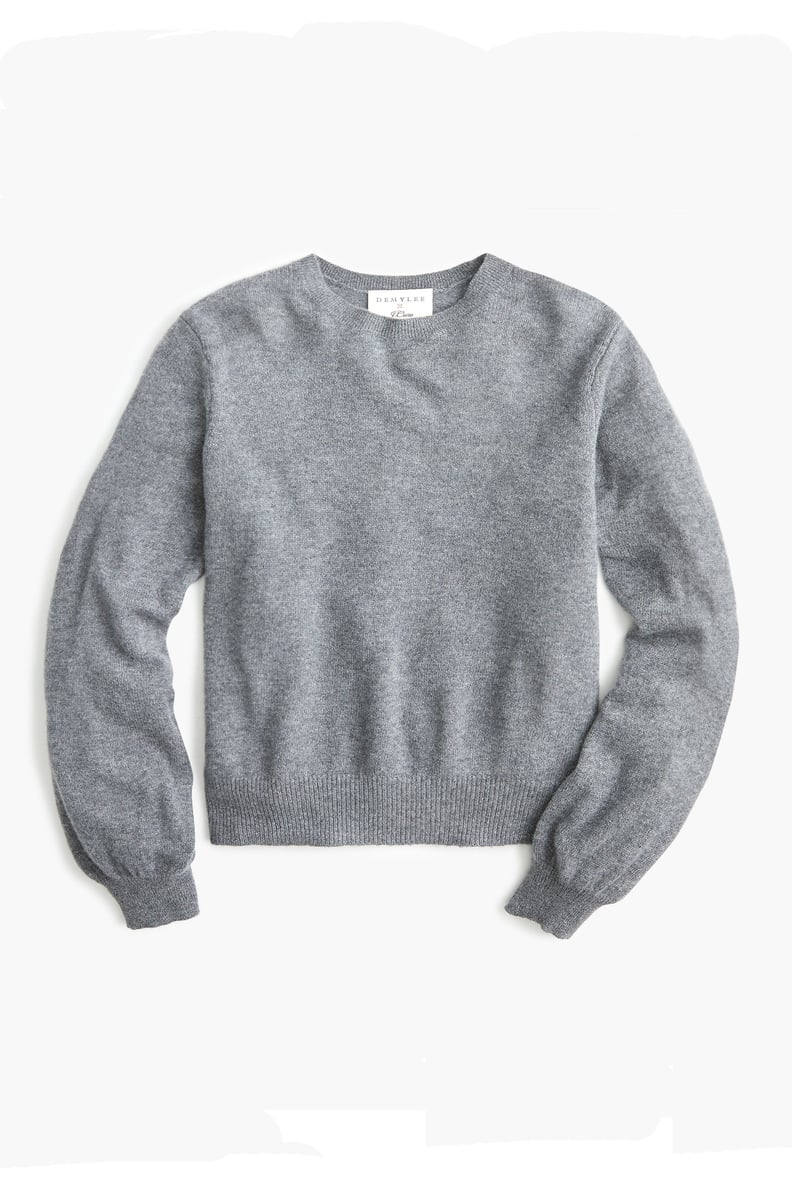 Demylee Balloon-Sleeve Sweater in Cashmere