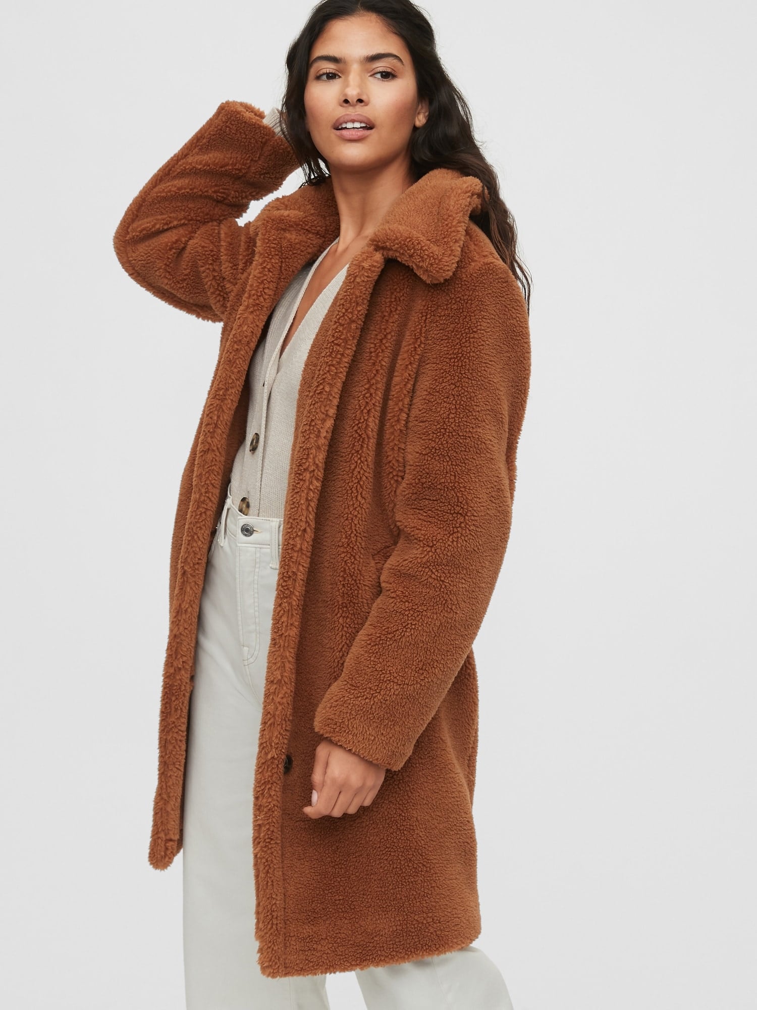 gap teddy bear coat