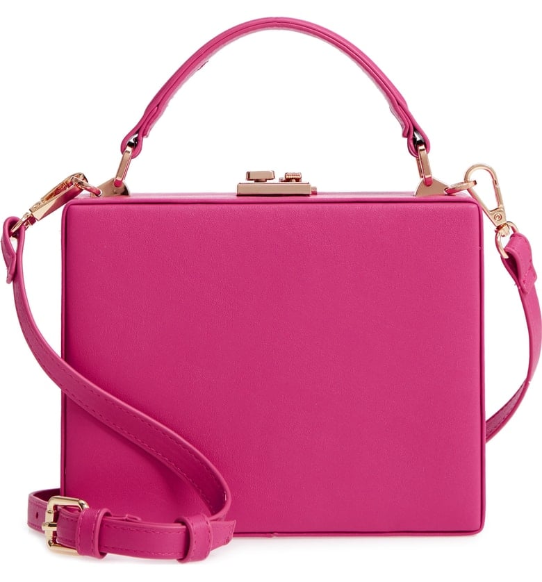 Street Level Faux Leather Crossbody Bag