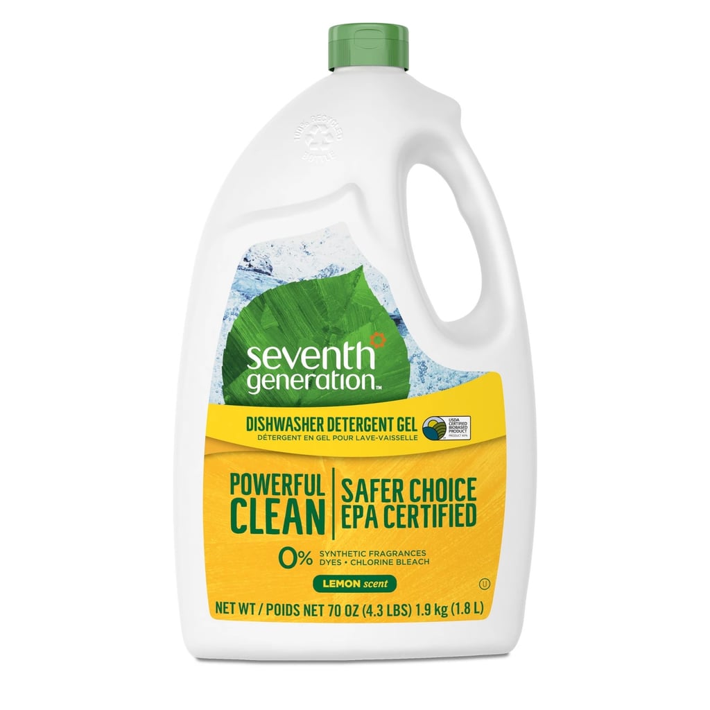 Seventh Generation Lemon Natural Dishwasher Detergent Gel Cleaning