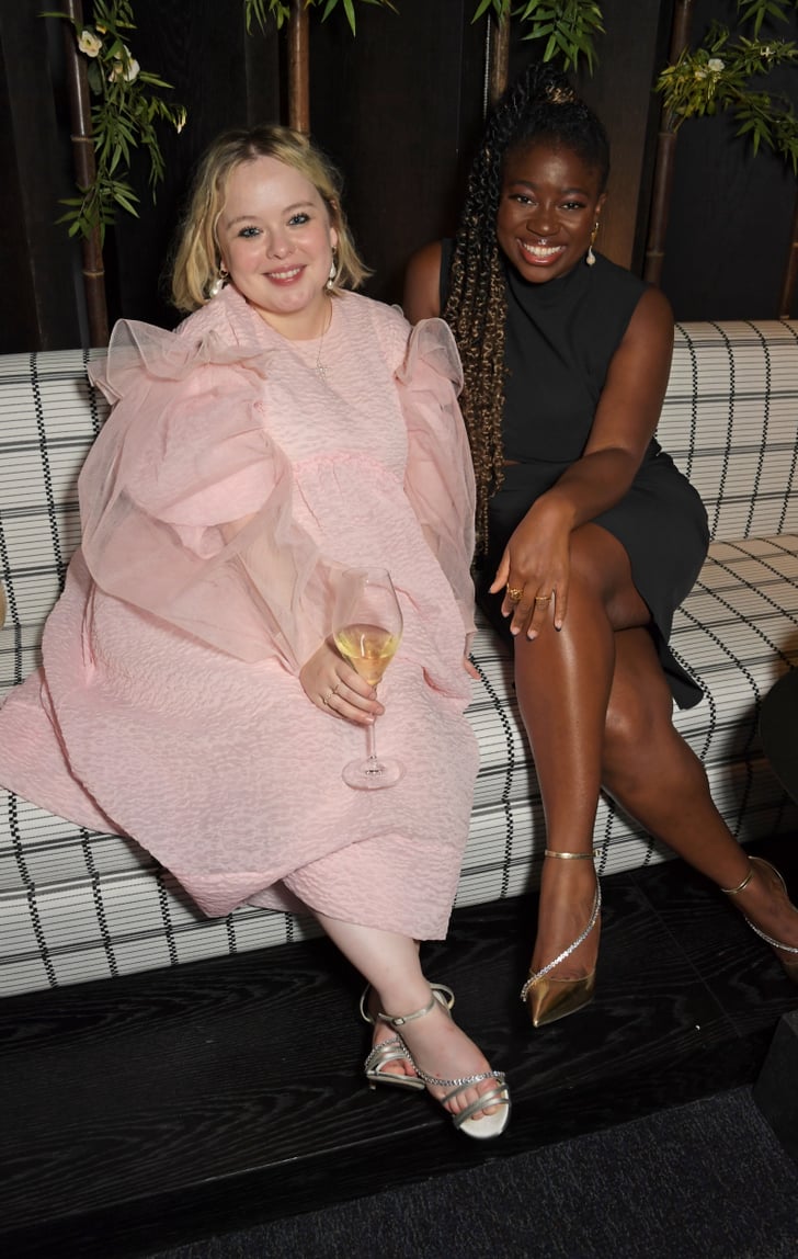 Nicola Coughlan and Clara Amfo at the British Vogue and Tiffany & Co