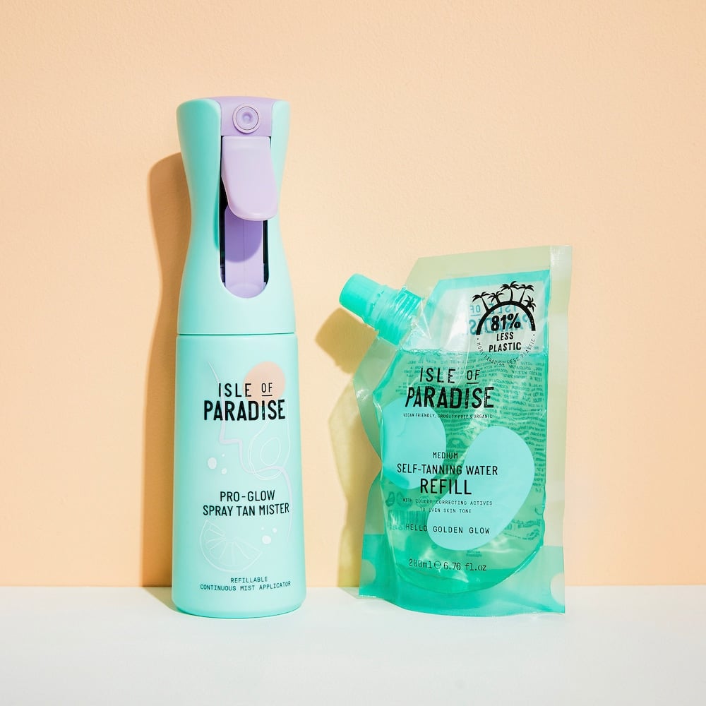 For the Self-Tanning Fan: Isle of Paradise Pro Glow Spray Tan Kit