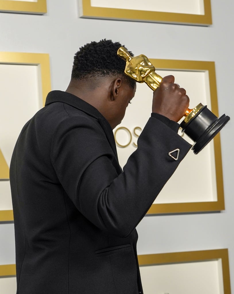 Daniel Kaluuya at the 2021 Oscars
