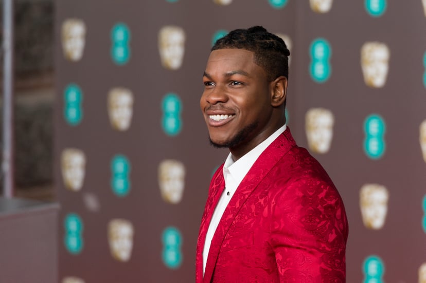 John Boyega attends the EE British Academy Film Awards ceremony at the Royal Albert Hall on 02 February, 2020 in London, England. (Photo by WIktor Szymanowicz/NurPhoto via Getty Images)